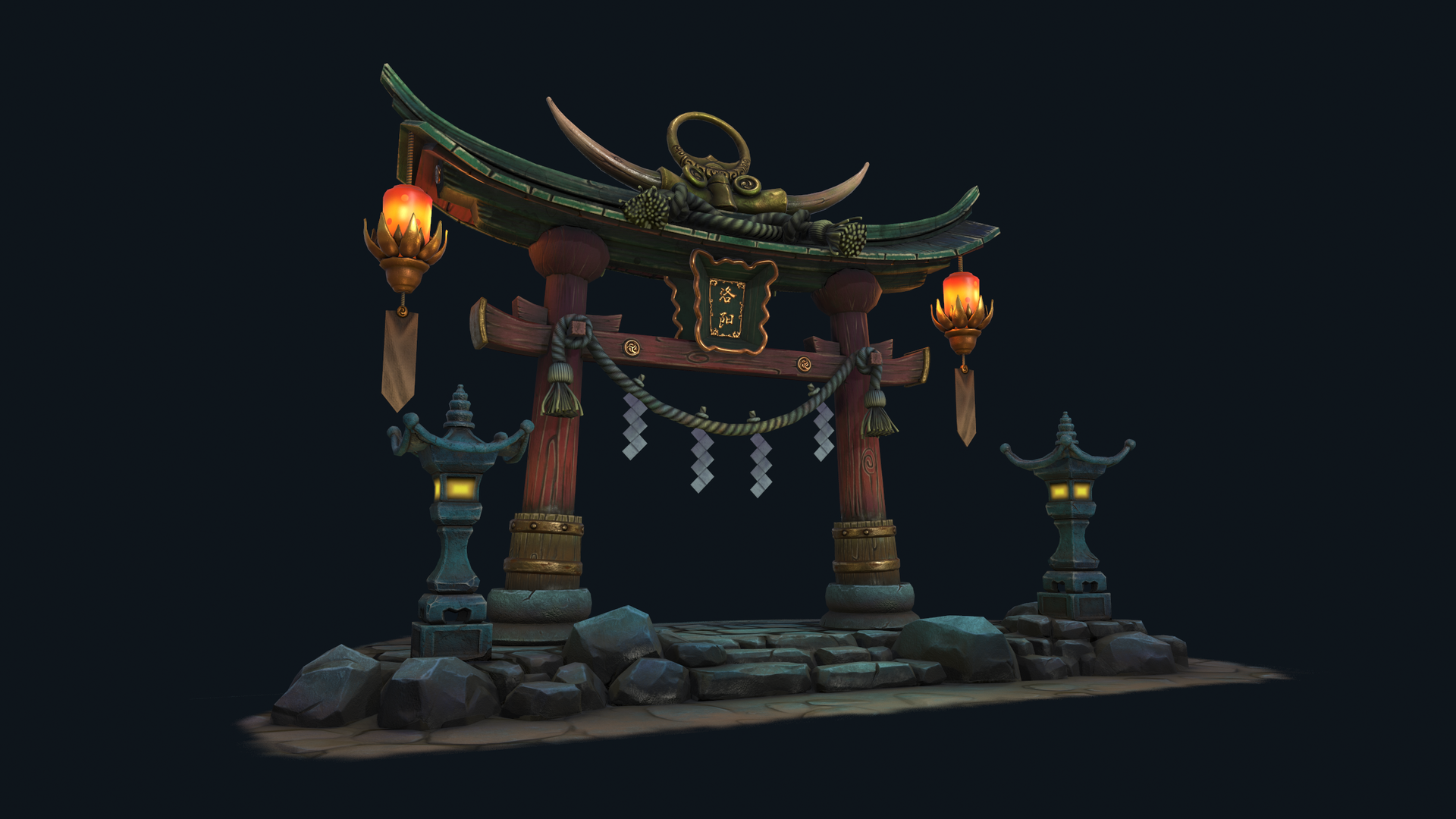 次世代场景-鸟居