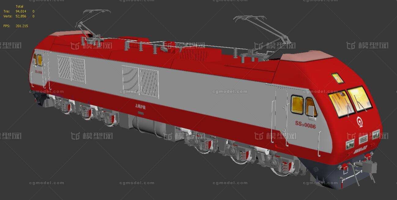 ss9型电力机车 韶山9型电力机车 火车头 有轨电车车头模型-火车/轨道