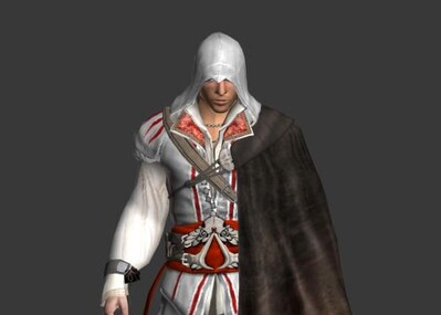 刺客信条  男人 斗篷 古代写实