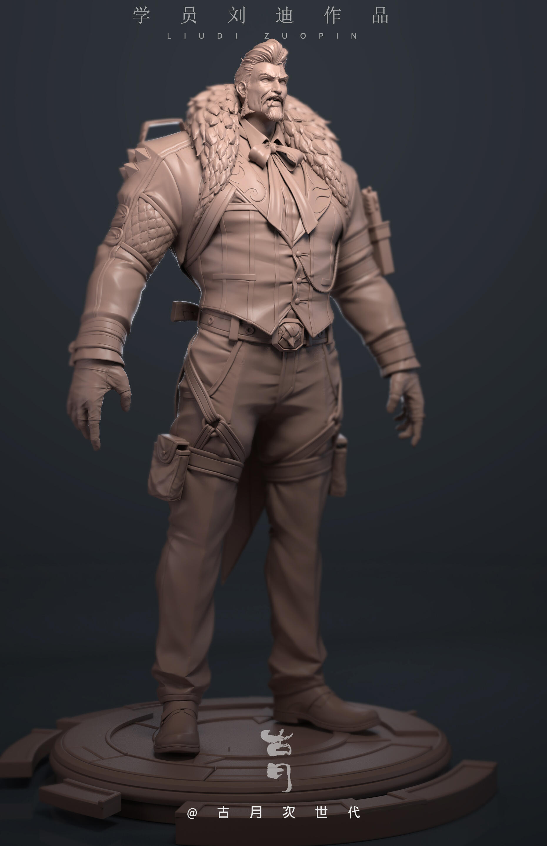 古月次世代学员-刘迪作品_古月次世代作品_游戏/影视/动画_cg模型网