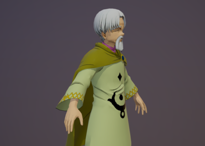 二次元 卡通 魔法师 魔导士 魔导师 大祭司 巫师 天师 长老