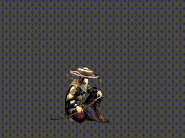 古代人物西域女子女刺客带动画