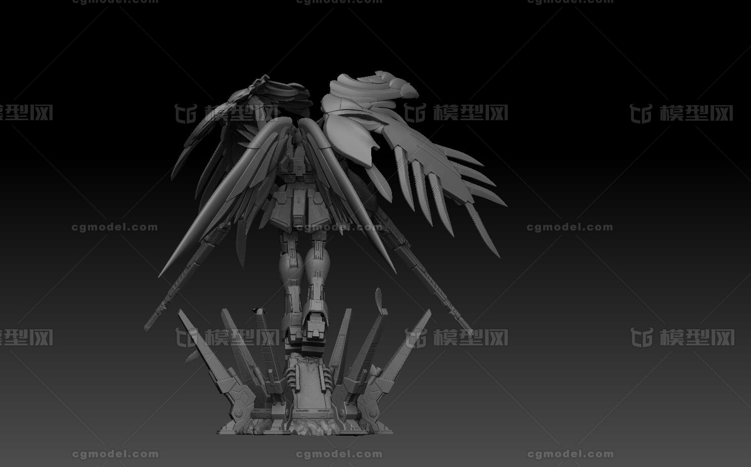 飞翼零式改掉毛高达