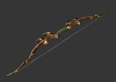 pbr次世代 弓箭 精灵弓 反曲弓 弓弩 弓 黄金弓箭 魔法弓 神弓 武器