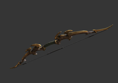 pbr次世代 弓箭 精灵弓 反曲弓 弓弩 弓 黄金弓箭 魔法弓 神弓 武器