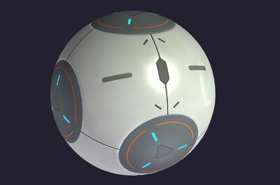 次世代 写实 科幻无人机 监视器 机器人 飞行器 未来科技 黑科技 外星