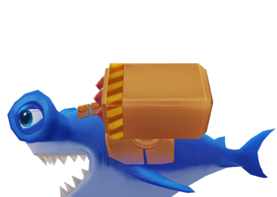 q版捕鱼机械锤头鲨