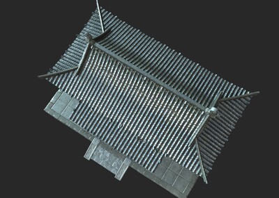 PBR 古建房子模型-历史建筑模型库-3ds Max(.max)模型下载-cg模型网
