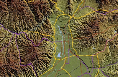 太原市3d立体地图图片