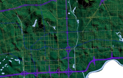 深圳市3d打印三维地形