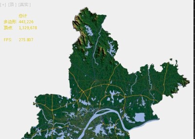 武汉市3d打印三维地形