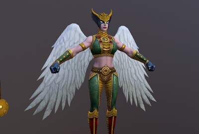 dc鹰女 超级英雄 动漫角色 鹰侠 正义联盟 hawkgirl