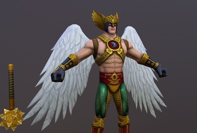 dc鹰男鹰侠超级英雄动漫角色