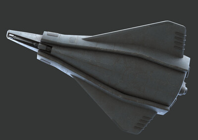 pbr次世代 超音速飞机 科幻飞机 亚音速飞机 scifi战斗机 隐形战机