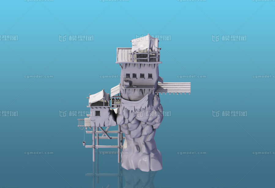 异域建筑高模模型-历史建筑模型库-3ds Max(.max)模型下载-cg模型网