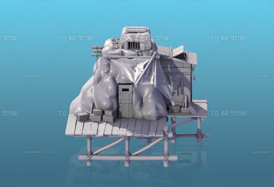 异域建筑高模模型-历史建筑模型库-3ds Max(.max)模型下载-cg模型网