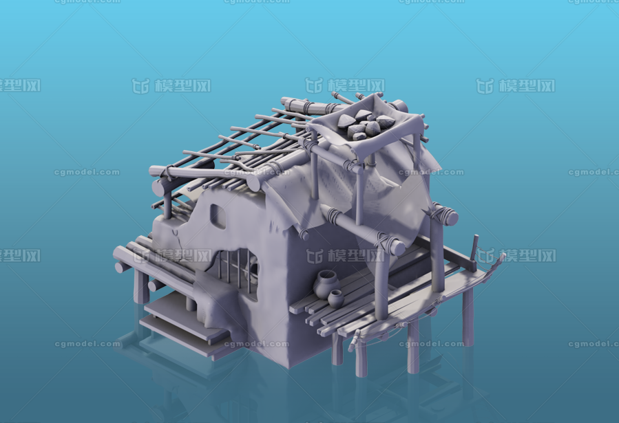 异域建筑高模模型-历史建筑模型库-3ds Max(.max)模型下载-cg模型网