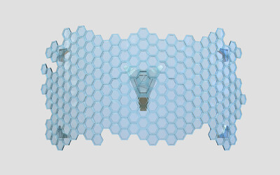 等离子盾 晶体盾牌 科幻 科技 游戏次时代 武器 未来数码防具