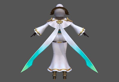 二次元 女法师 蒙面女巫 wtich 女巫师  大法师