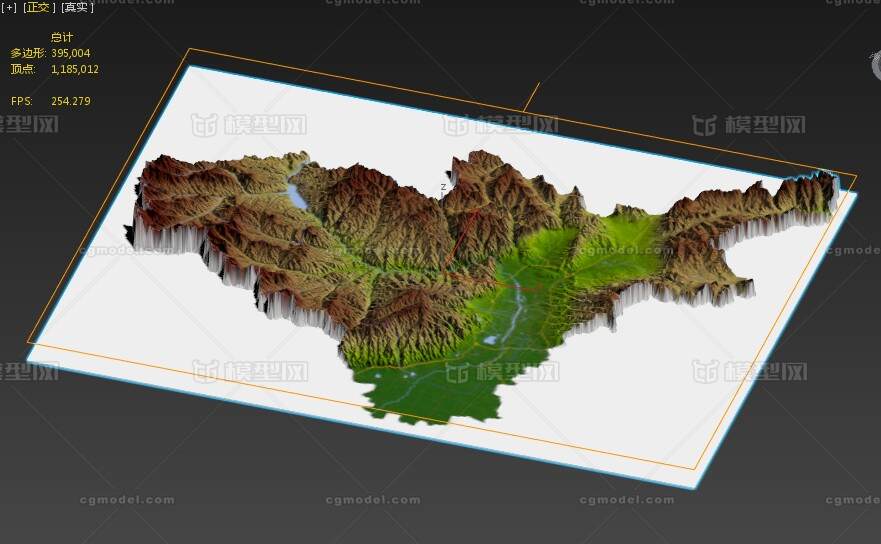 太原市3d立体地图图片