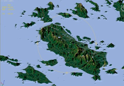 舟山市3d打印三维地形