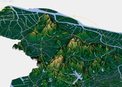 中山市3d打印三维地形