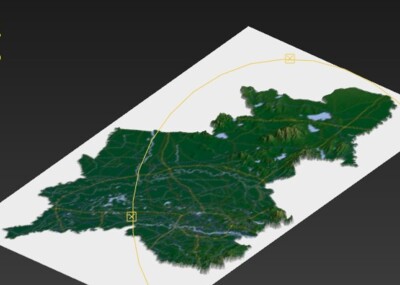 沈阳市3d打印三维地形