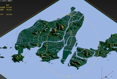 珠海市3d打印三维地形