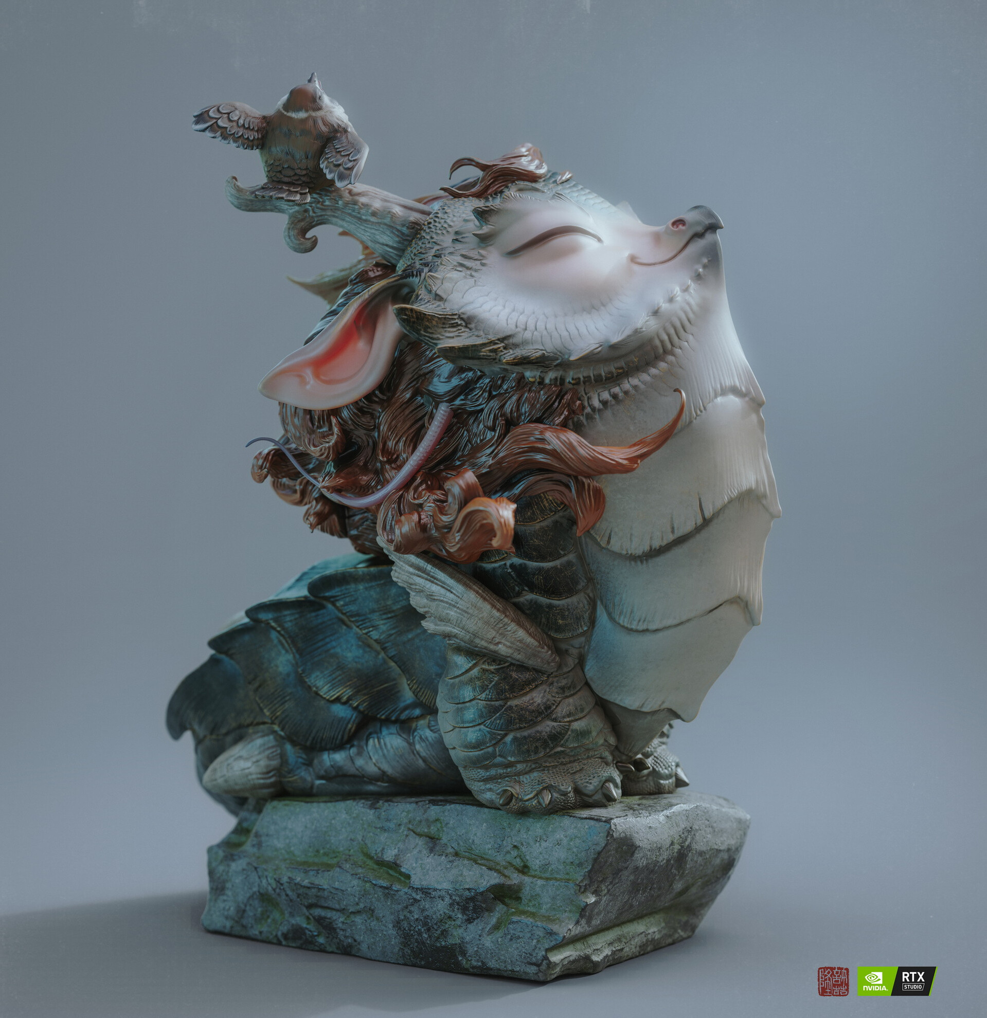 秋分_许喆隆作品_角色/人物/生物_cg模型网