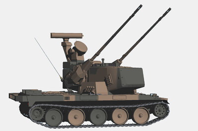 日本陆上自卫队87式自行高炮