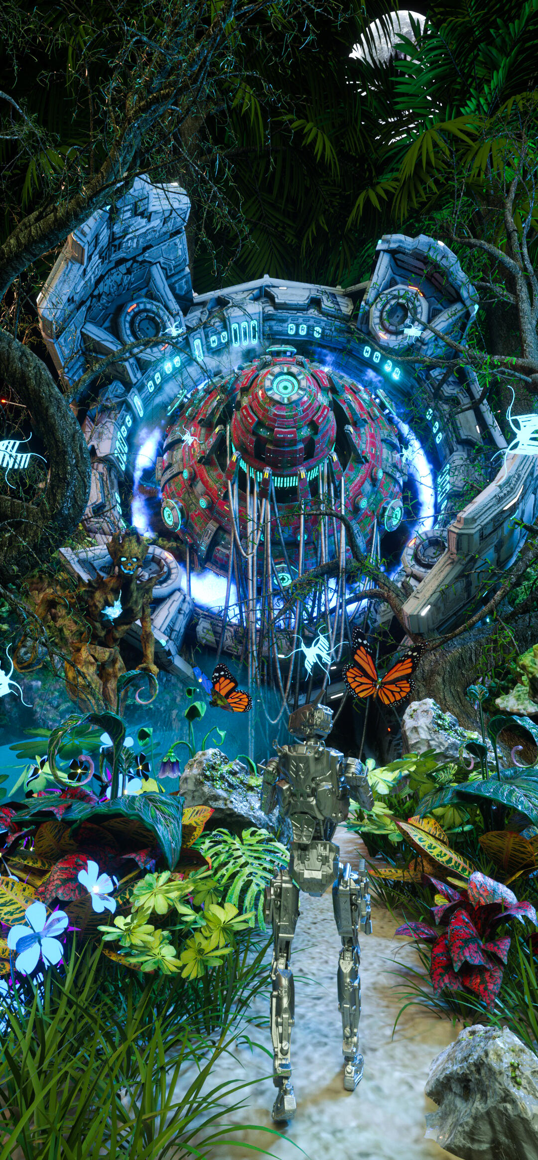 科幻丛林_zero77max作品_场景/空间/建筑_cg模型网