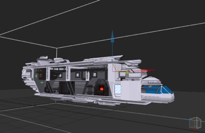magicavoxel 像素模型文件 starbound猿族飞船