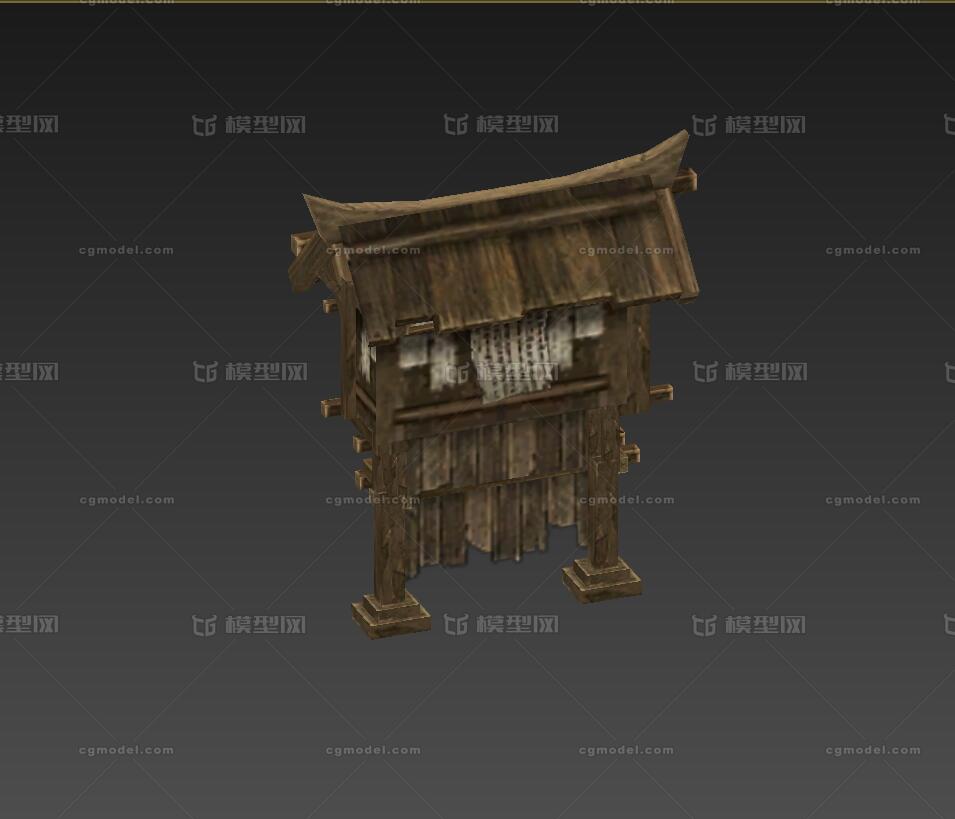 游戏 古代模型-古代场景模型库-3ds Max(.max)模型下载-cg模型网