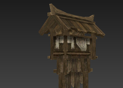 游戏 古代 公告栏 告示 布告 衙门 公文 官府 公告牌,超低面