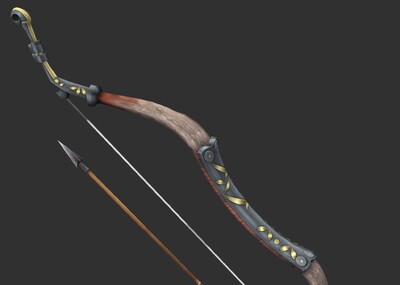 长弓 弓箭 射箭 弓箭 木弓 木箭 古_llxdyx作品_武器冷兵器武器冷兵器