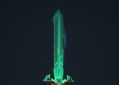 水晶剑 宝剑 玉剑 玉质兵器 玉制兵器 水晶兵器 水晶武器