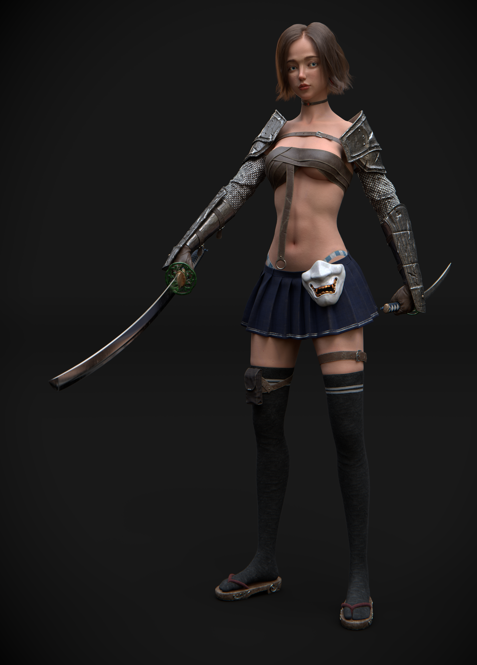 卷吼卷作品_角色/人物/生物_cg模型网