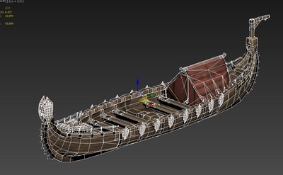 次时代 维京战船02 古代 西方船 boat 长船