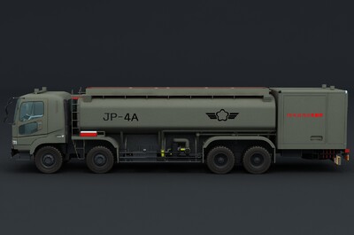 日本航空自卫队燃料补给车油罐车