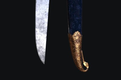 图坦卡蒙黄金匕首图片