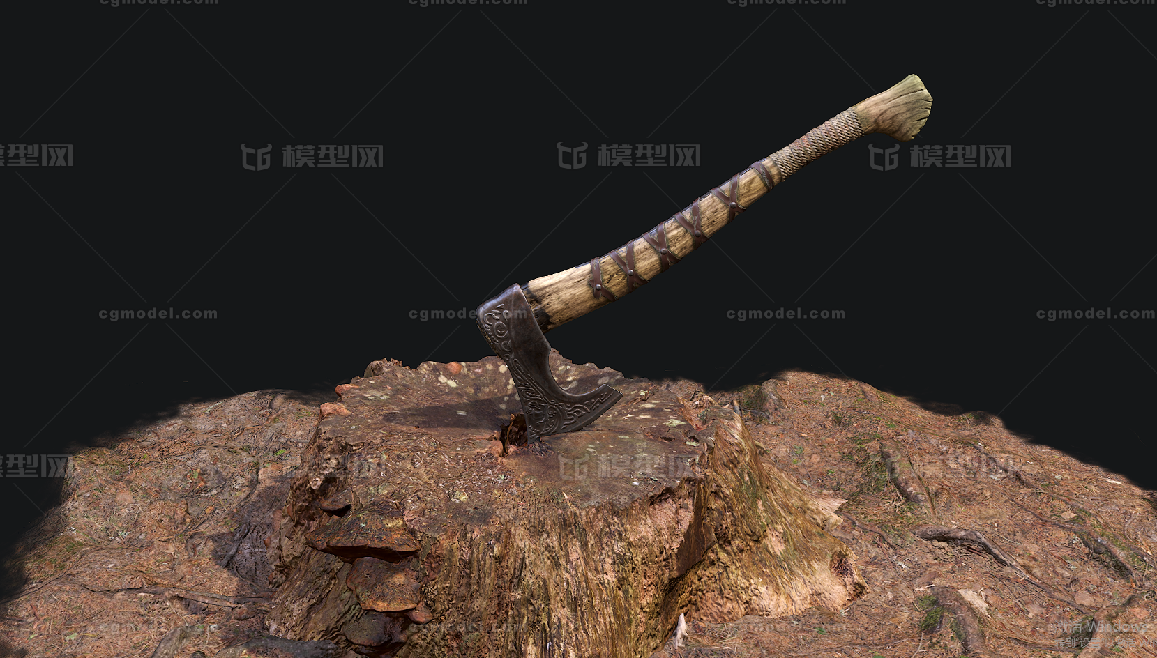 次时代 写实斧子 战斧