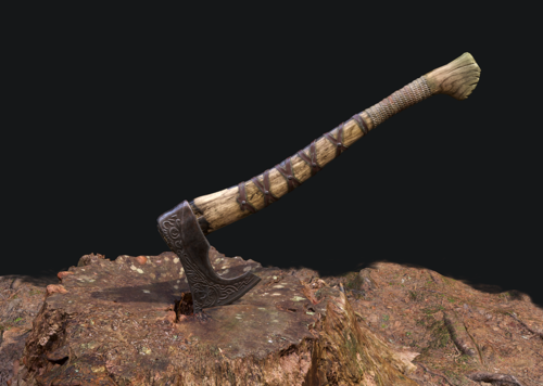 次时代 写实斧子 战斧