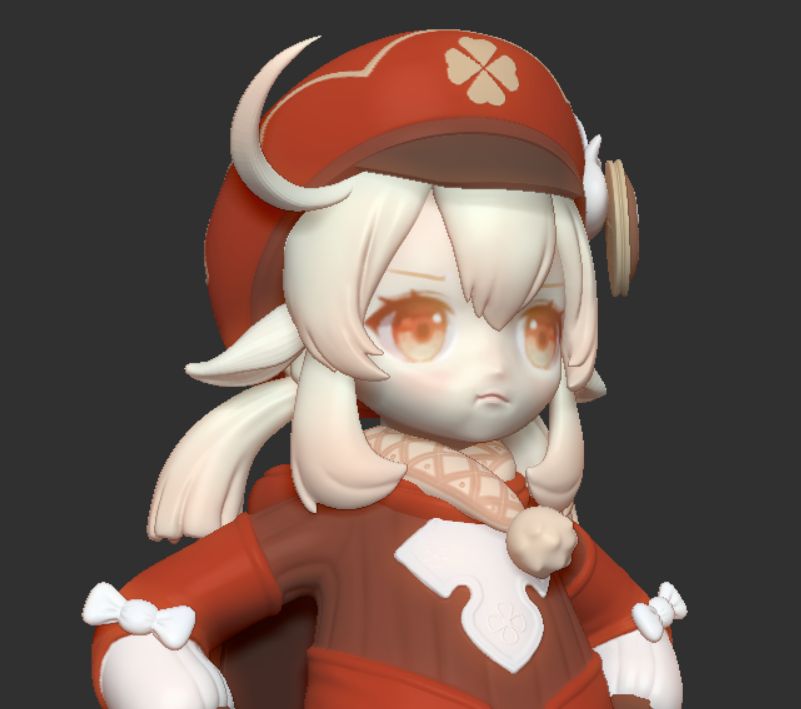 原神可莉_含莫莫作品_角色/人物/生物_cg模型网