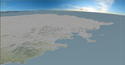 青島嶗山 嶗山3d模型 山脈山川 高山三_icezc作品_場景地形_cg模型網