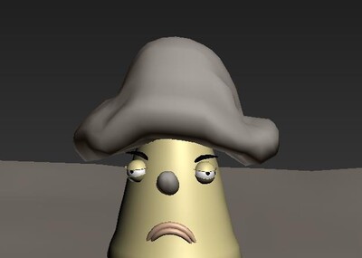 坏情绪的蘑菇先生  男 异形 可爱 卡通