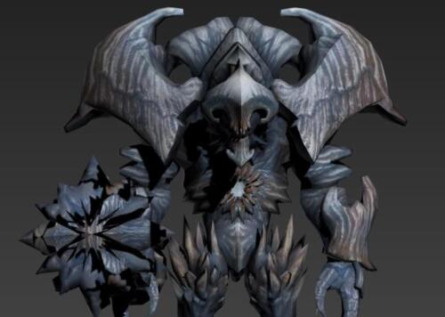 男人 怪物 凶残 卡通