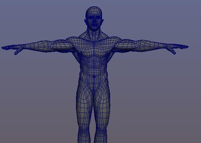 男人 人体模特模型-男人模型库-maya(.ma/.mb)模型下载-cg模型网