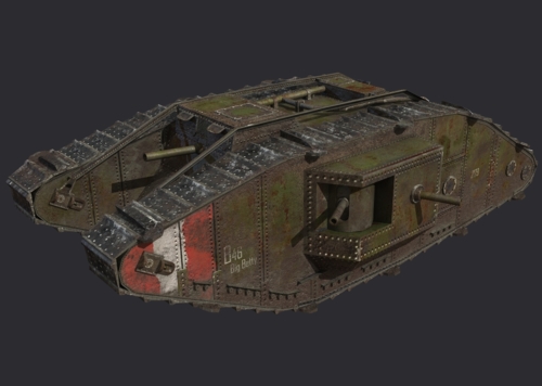 次世代英国一战坦克  马克iv型坦克  第一次世界大战坦克  marki型