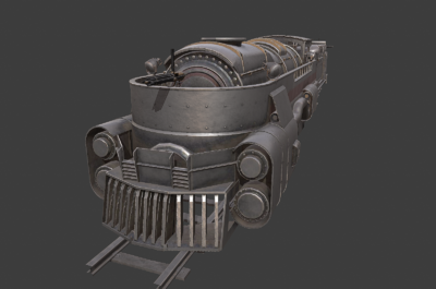 111 pbr次世代 科幻火车 列车 机车 scifi 赛博朋克 高科技 部队 武装