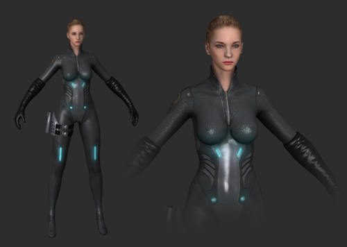 次世代pbr蕾姆女仆武器锁链锤流星锤